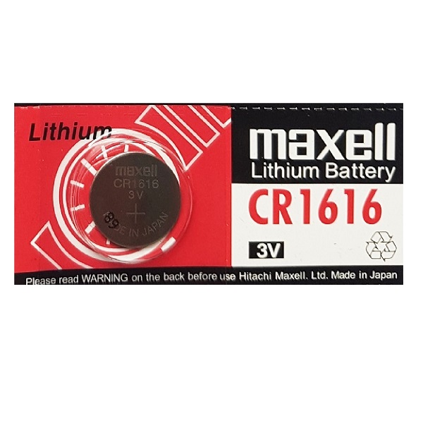 Maxell CR1616 Lithium Cell Button Battery (1 Piece)
