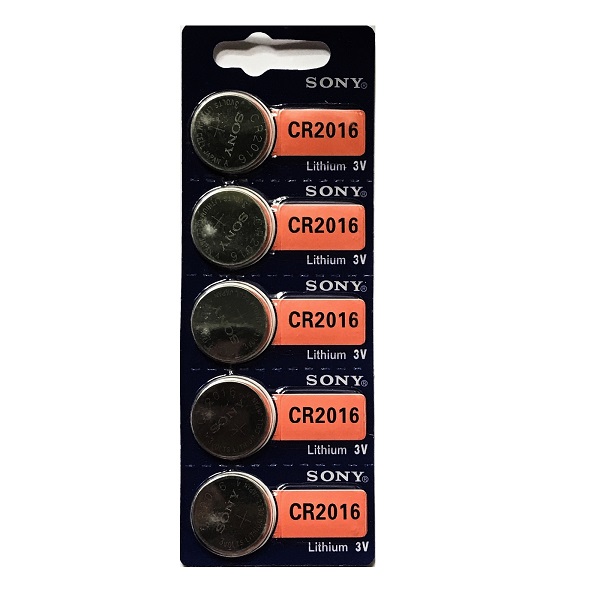 Sony CR2016 Lithium Cell Button Battery (1 Piece)