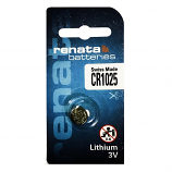 Renata CR1025 Lithium Cell Button Battery (1 Piece)
